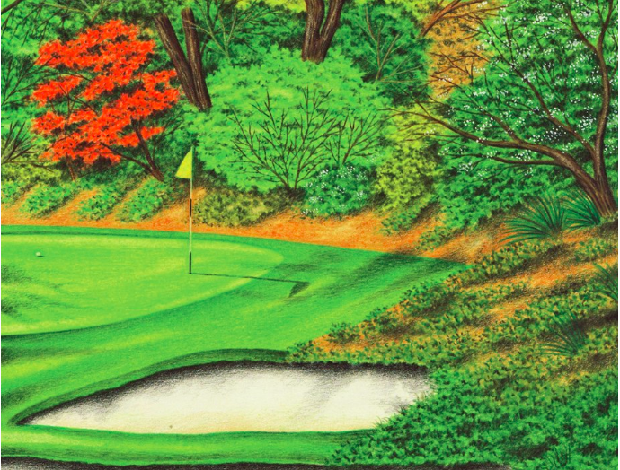 Golf drawing