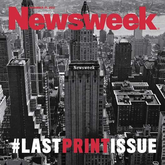 Newsweek Publishes Its Final Print Edition - Poynter