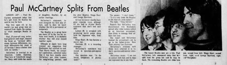 Today in Media History: The press reports that the Beatles are breaking ...