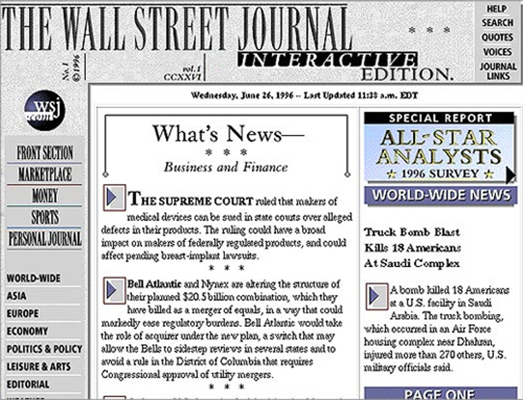 Image-WSJ Interactive-1996