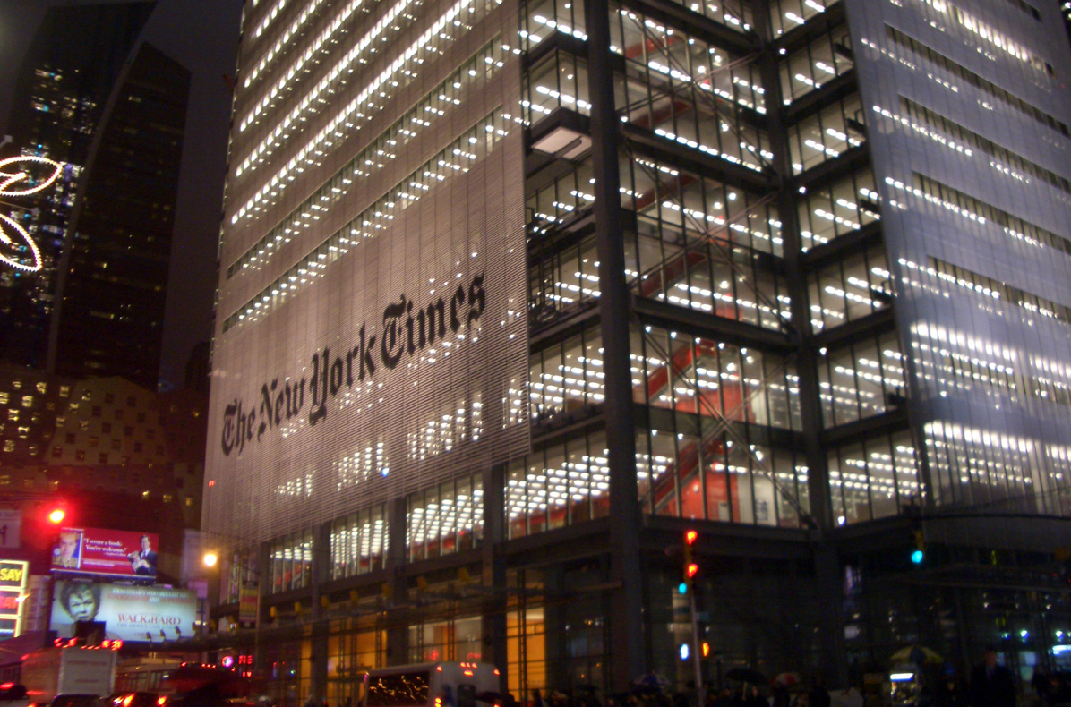 nytimes news desk