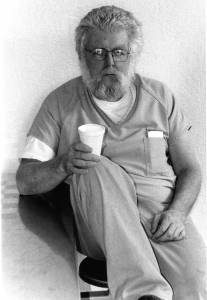 The publisher of the Sacramento Valley Mirror in jail in 2000. (Tim Crews)