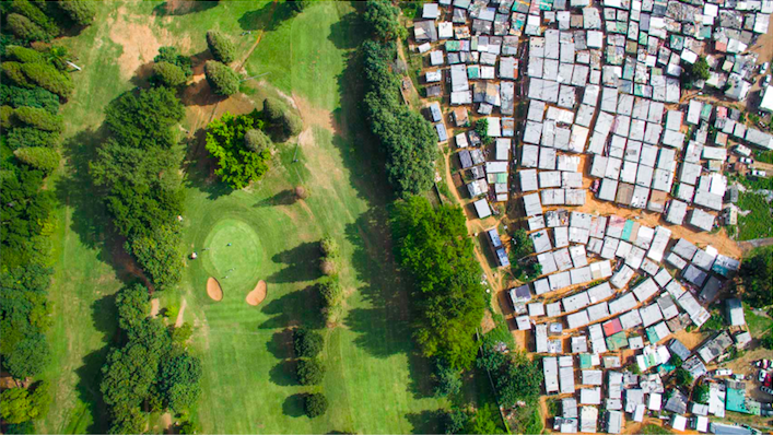 Papwa Sewgolum golf course in Durban, South Africa. (Photo by Johnny Miller)