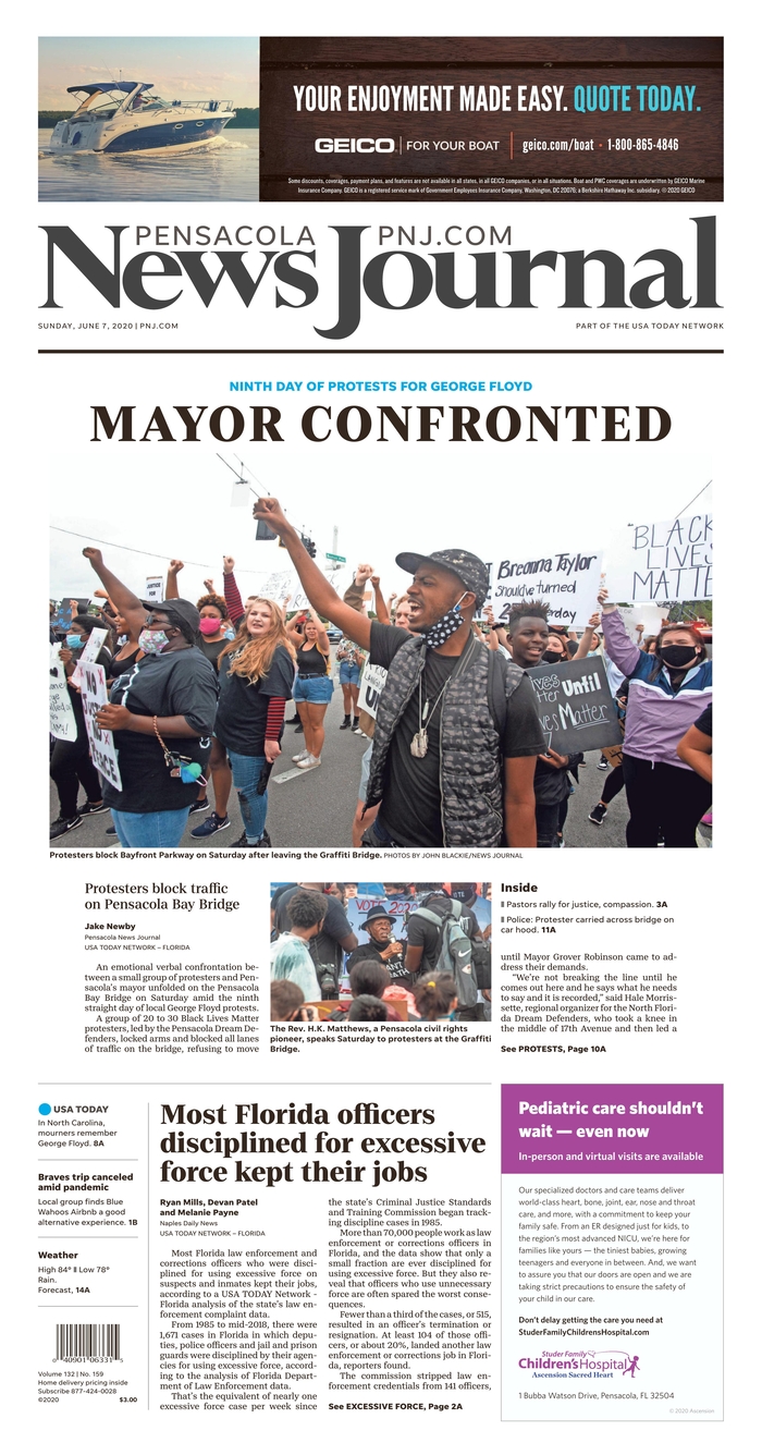 On Sunday Front Pages A Movement Poynter