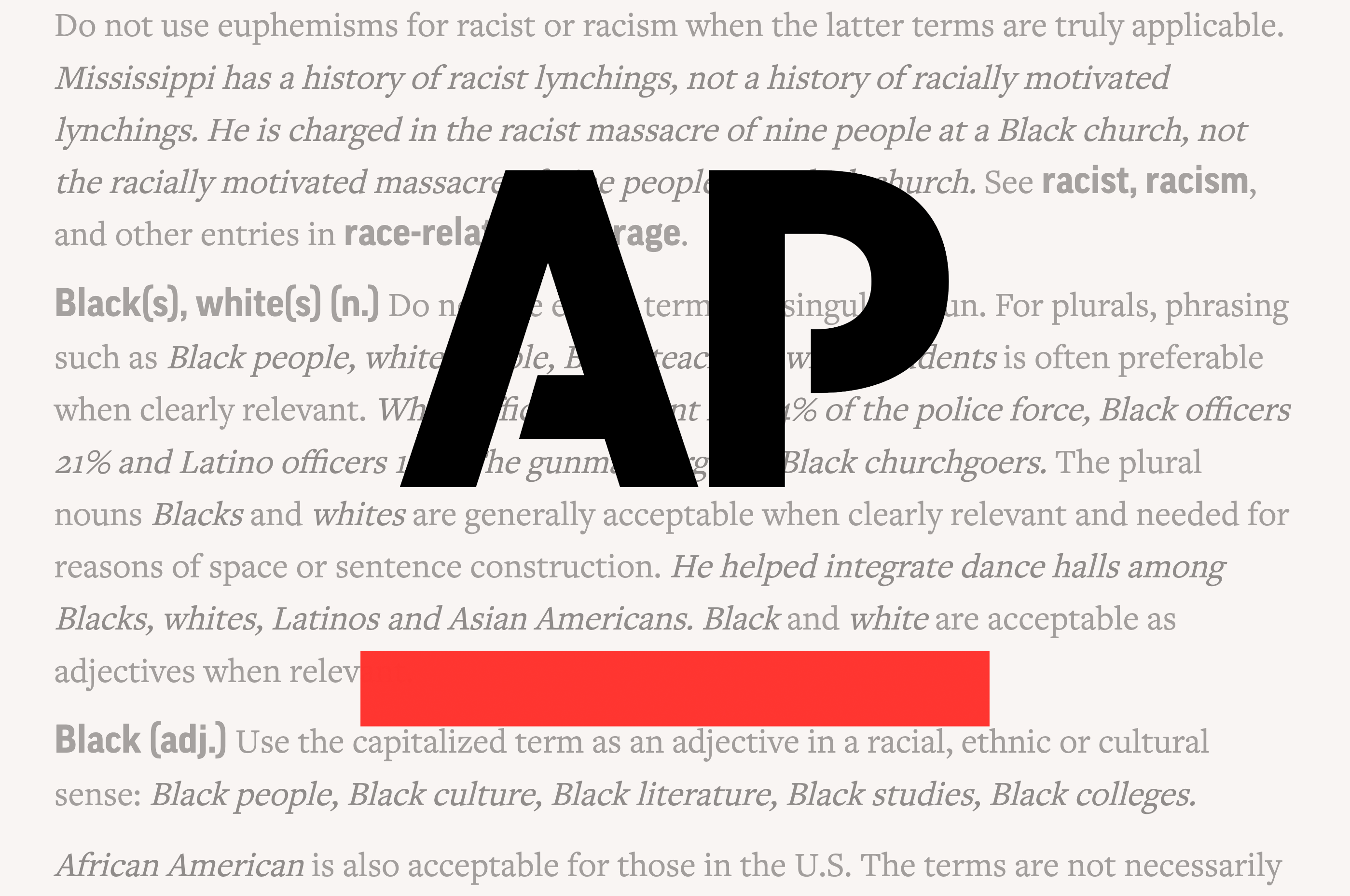 The Associated Press Announced It Will Not Capitalize W In White Poynter