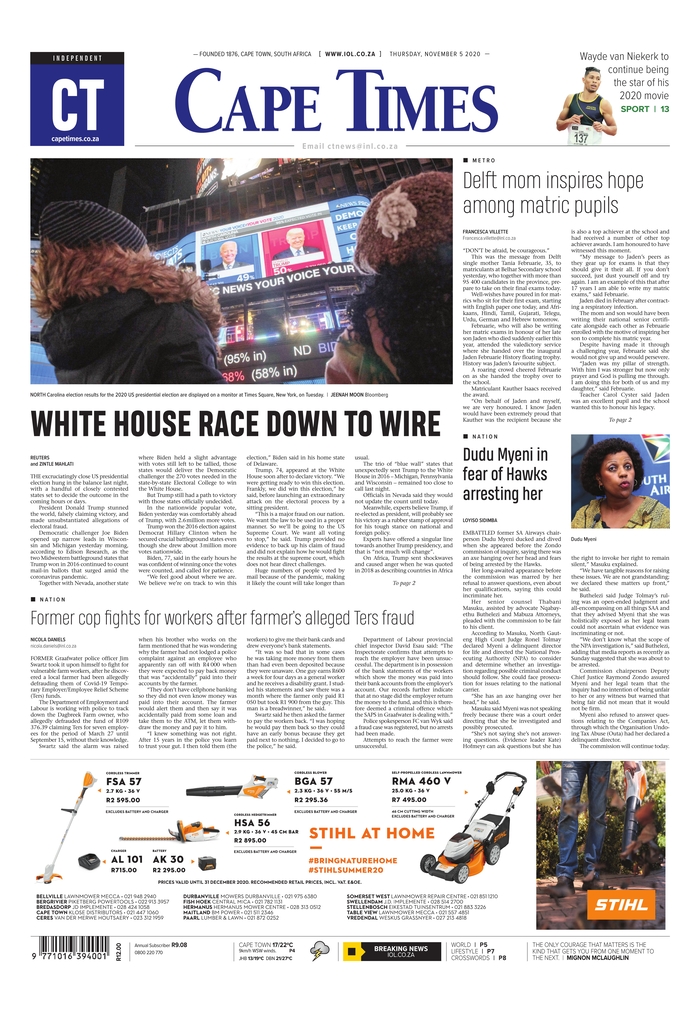 The Washington Post's front page from every presidential election