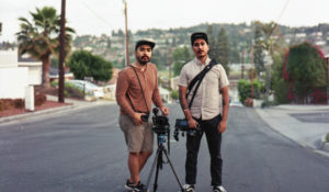 Authors Jayrol San Jose, left, and Ben Camacho on May 6 in La Habra, California. (Courtesy: Rodrigo Magaña)