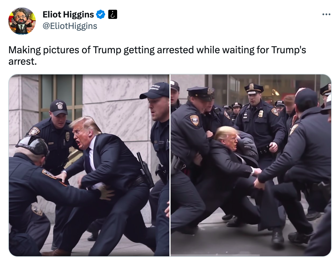 Beware Of People Using Ai To Generate Imaginary Trump Arrest Photos Poynter 