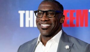 Former NFL football player and current sports analyst Shannon Sharpe, shown here in September of 2022. (AP Photo/Chris Pizzello, File)