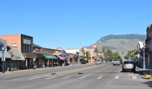 Sheridan Avenue in Cody, Wyoming, on June 24, 2017. (Shutterstock)