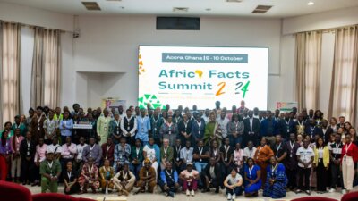 Participants at the 2024 Africa Facts conference in Accra, Ghana. (Africa Check photo)